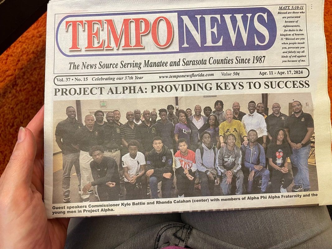 Front page of the April 11–17, 2024 issue of Tempo News, held in a reader’s hand.