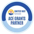 United Way Suncoast ACE Grants Partner badge